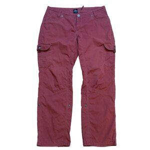 Kuhl Womens Legendary Pants Rust Red Size 12 Short